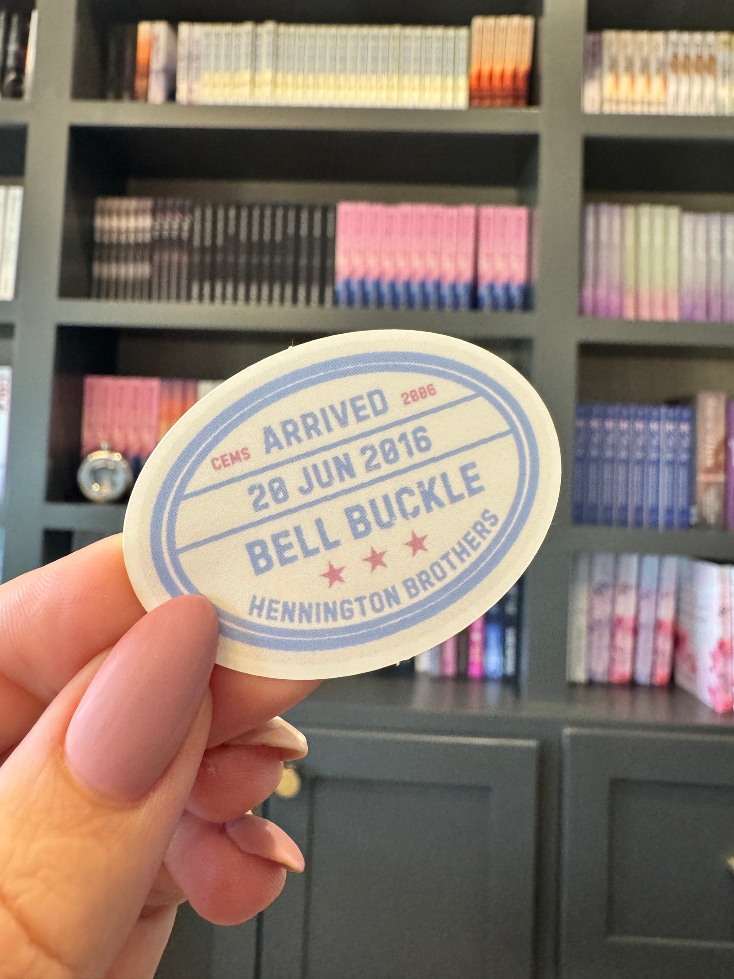 Hennington Passport Sticker