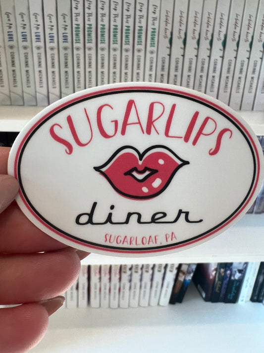 Sugarlips Diner Sticker