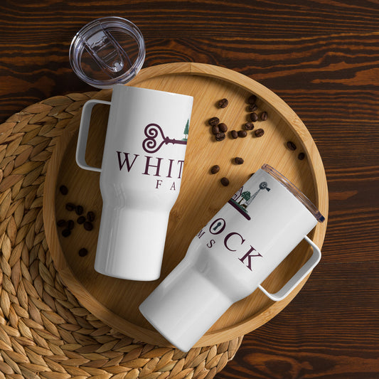 Whitlock Farms Travel mug with a handle