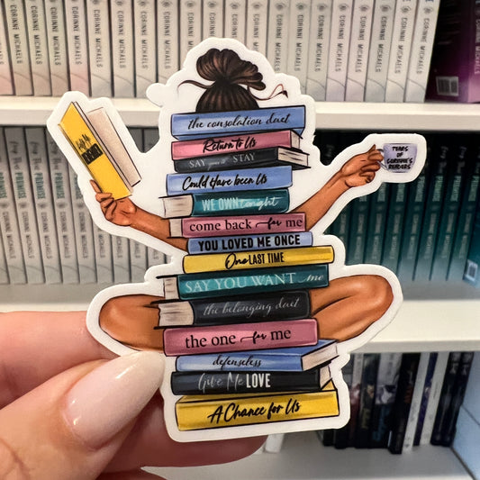 Corinne Michaels Stack Sticker