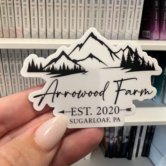 Arrowood Farms Die Cut Sticker