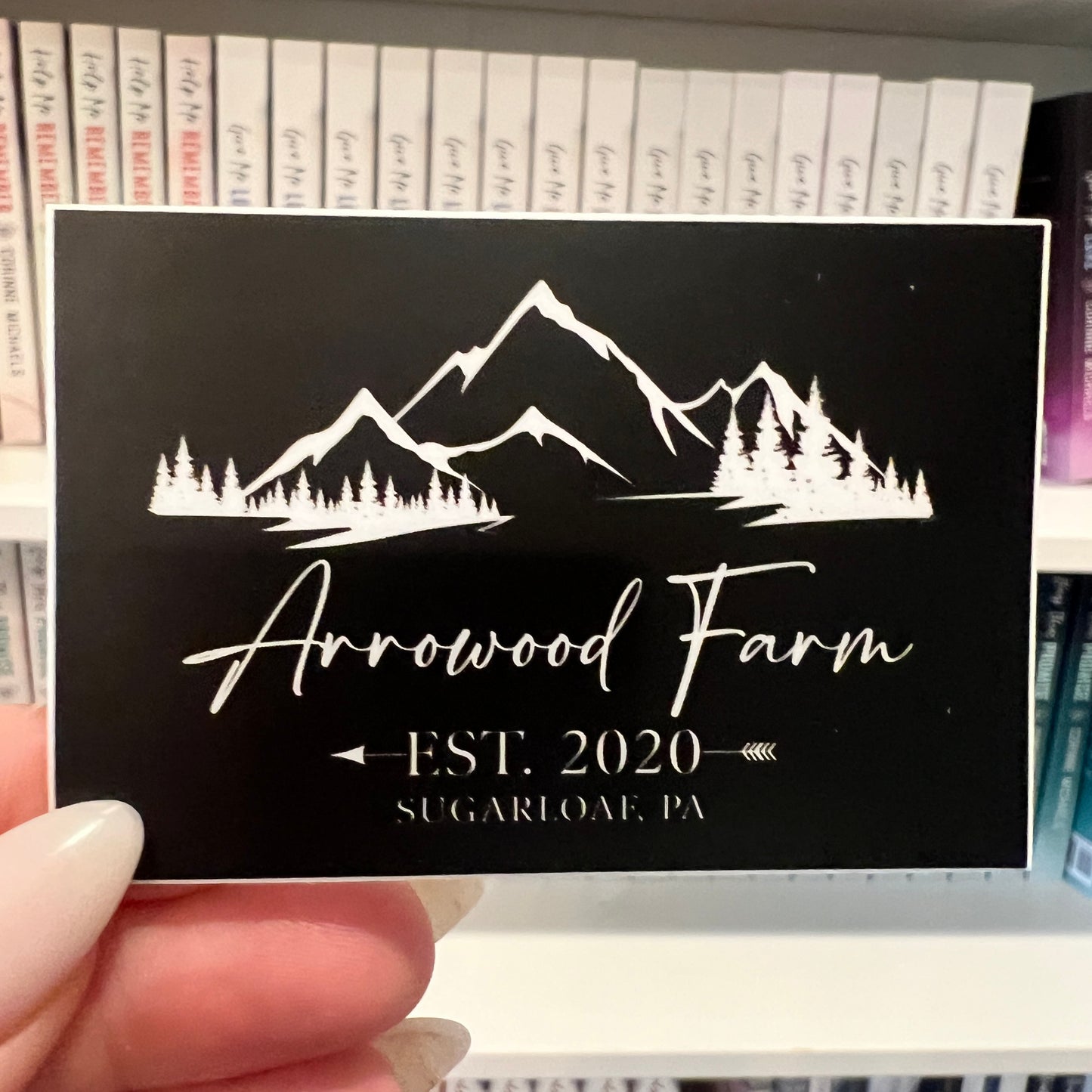 Arrowood Farms Square Sticker